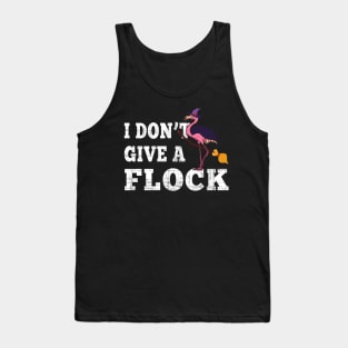Halloween Flamingo Witch T shirt Funny Gift Flock Women Tank Top